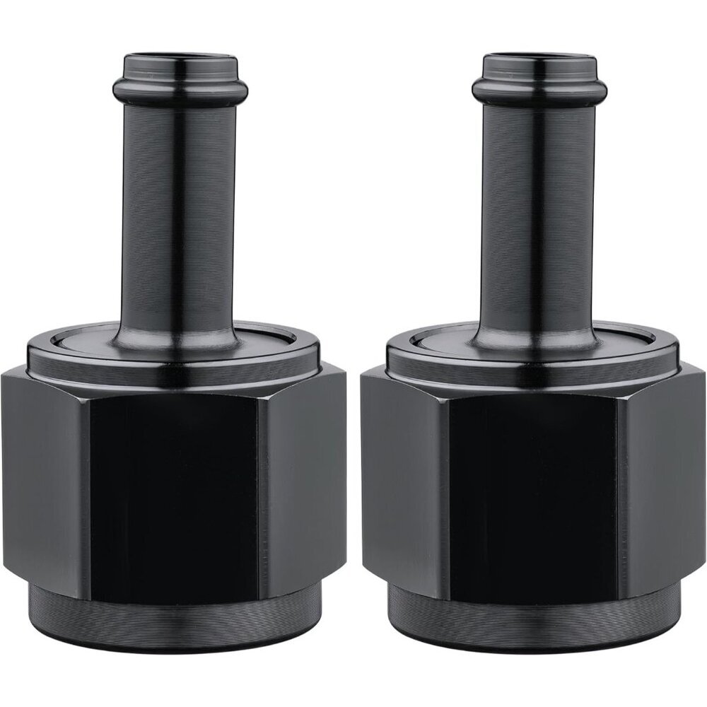 10AN Female to 3/8" Barb Hose Fitting Straight Swivel 2PCS